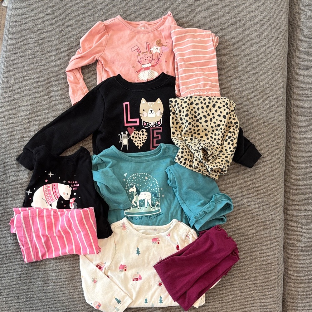 Colorful Kids Pajama Set